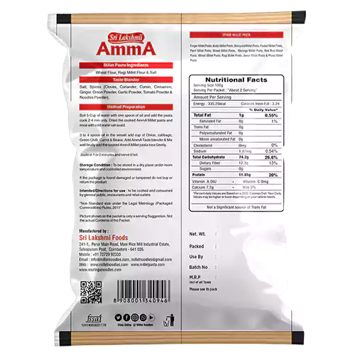 Ragi Millet Pasta 175g - Image 2